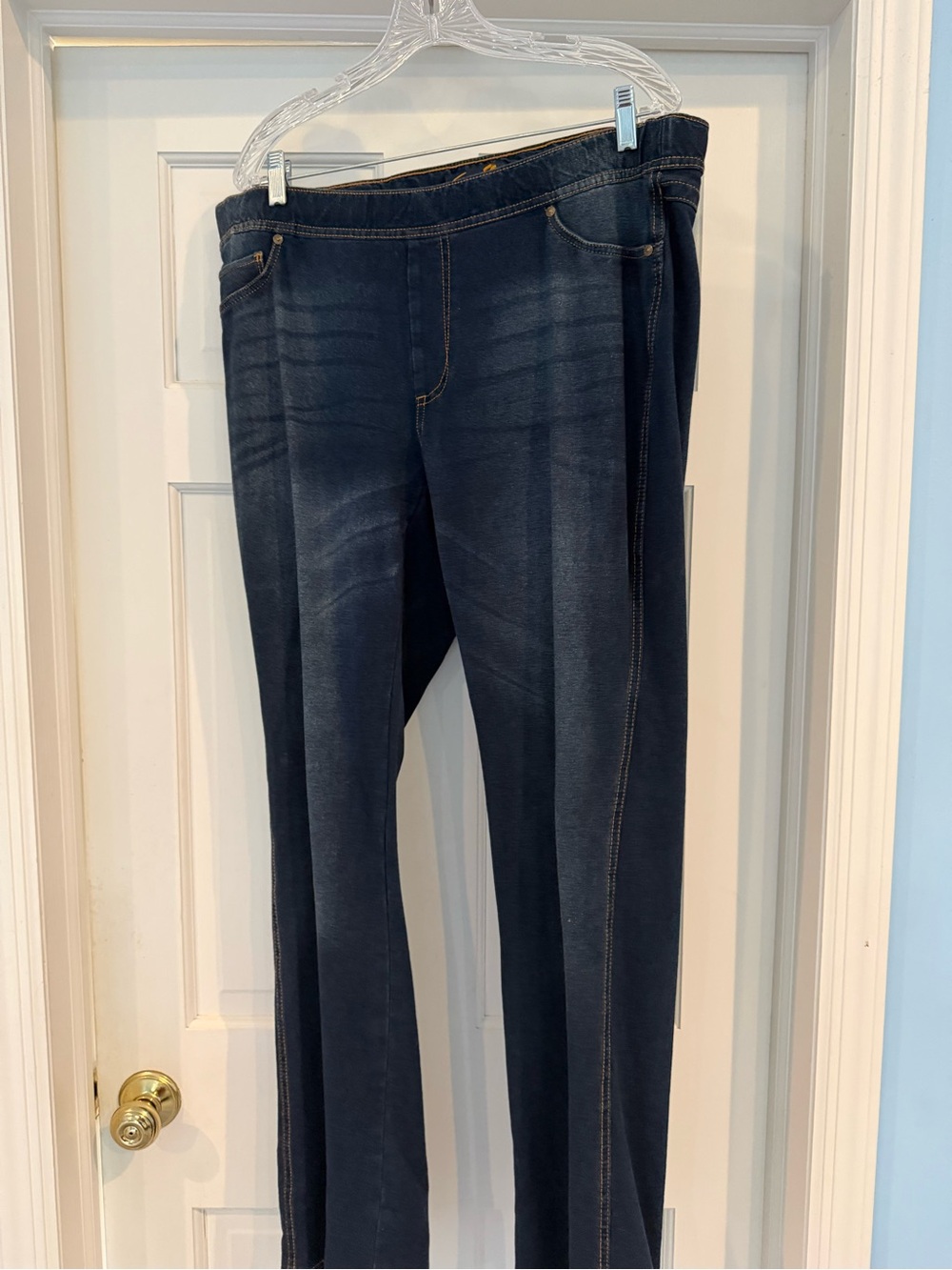 Seven7 Slim Straight Dark Blue Jeans